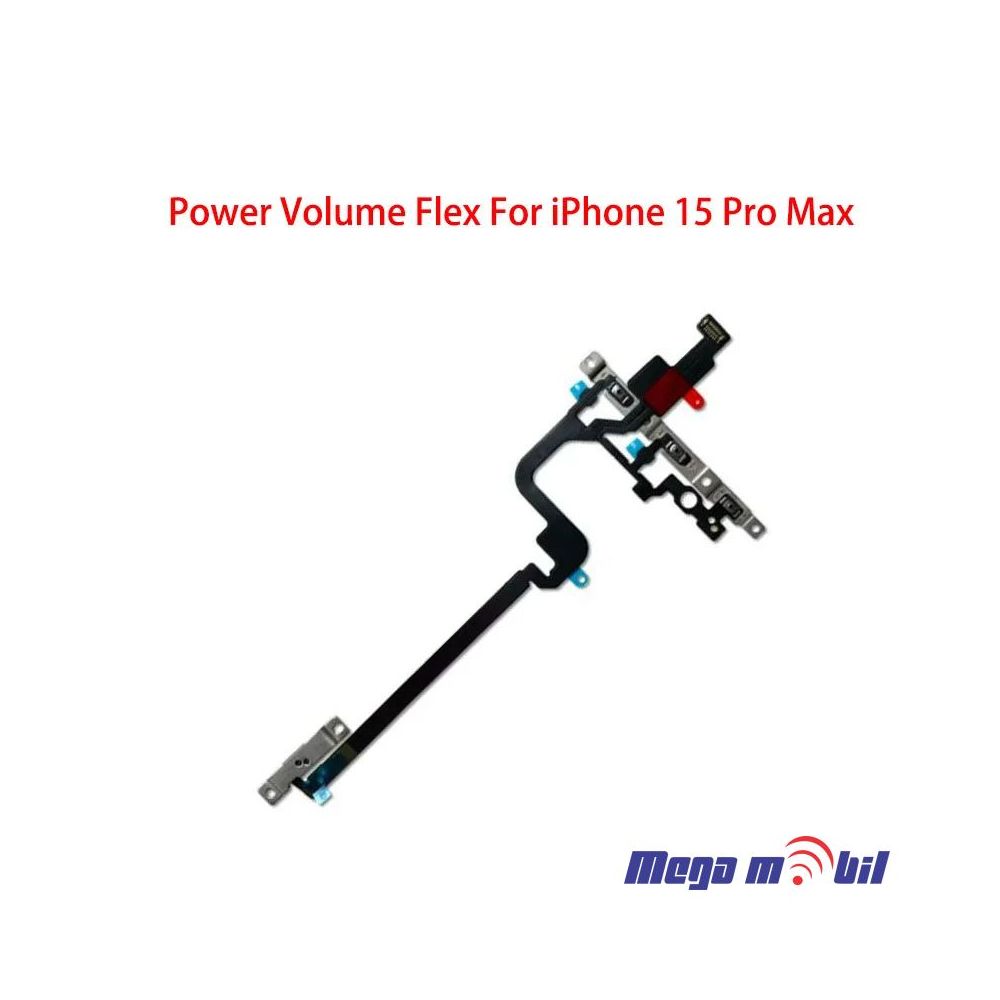 Fletkabel iPhone 15 Pro Max so on/off i volume kopcinja