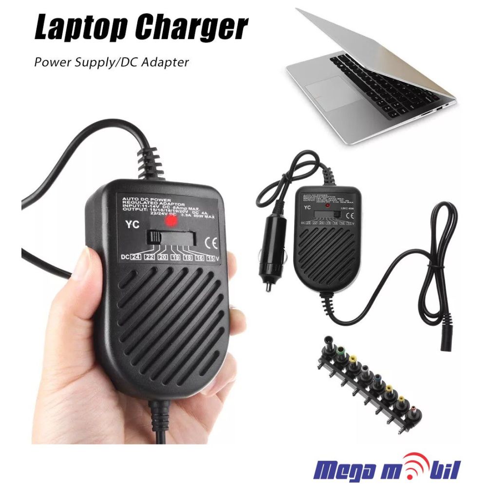 Polnac za laptop univerzalen za vo kola