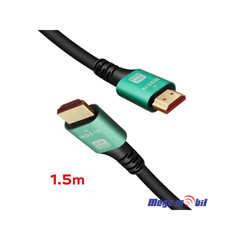 Kabel HDMI 1.5m 8K (HDMI 2.1ver)