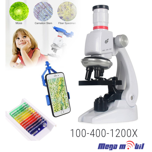 Mikroskop set za mladi naucnici JWD-8+