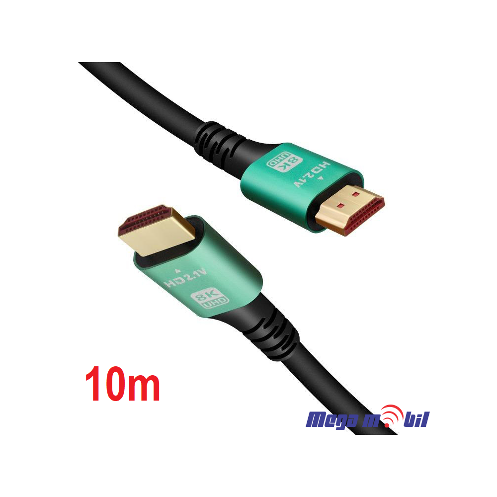 Kabel HDMI 10m 8K (HDMI 2.1ver)