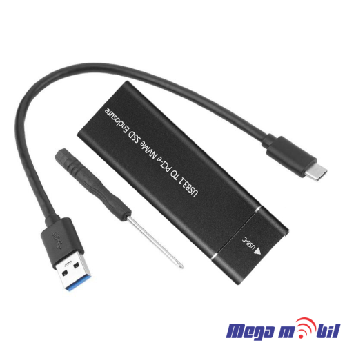 Adapter SSD NVMe na Type C