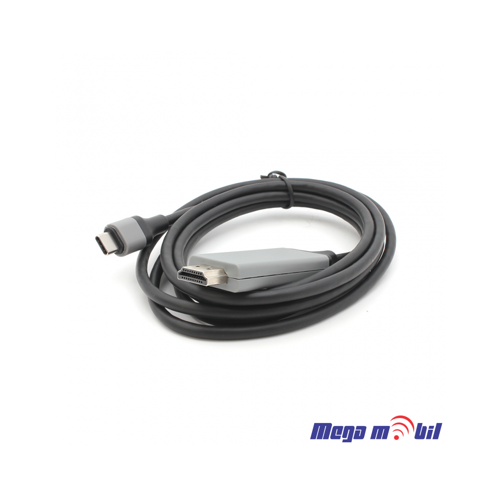 Kabel Type C M na HDMI M 2m JWD-V2 