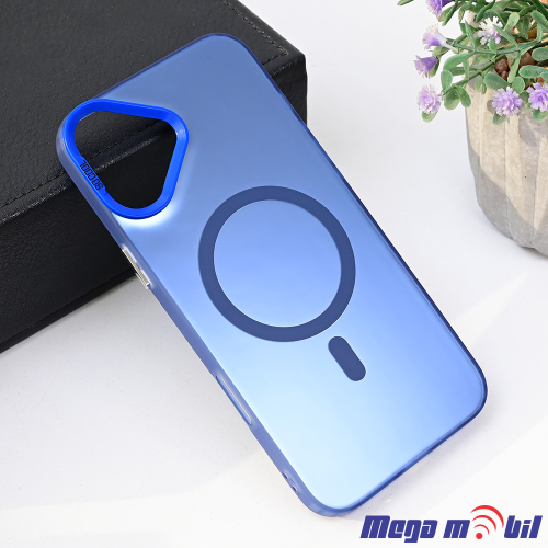 Futrola iPhone 16 Magsafe Clear blue