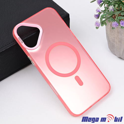 Futrola iPhone 16 Magsafe Clear rose
