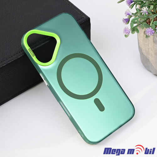 Futrola iPhone 16 Magsafe Clear green