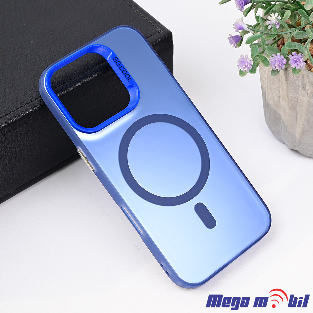 Futrola iPhone 16 Pro Magsafe Clear blue