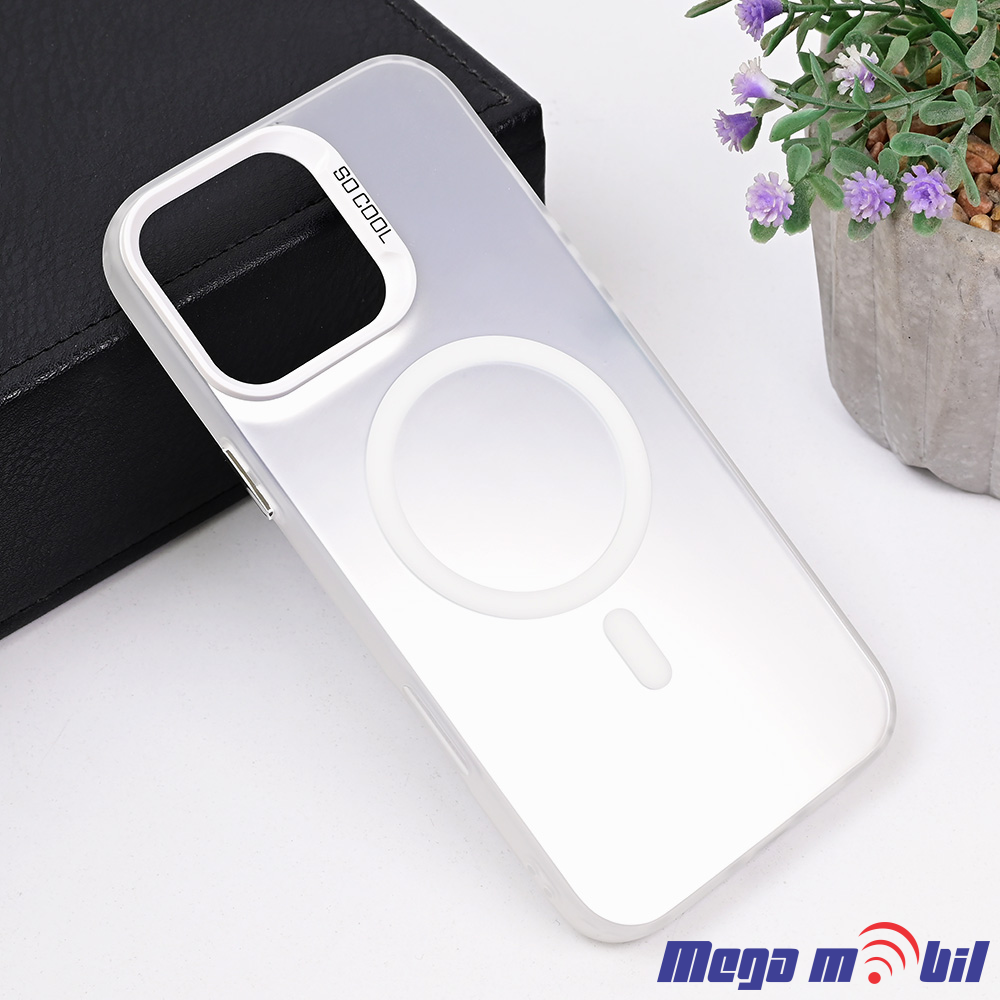 Futrola iPhone 16 Pro Magsafe Clear silver