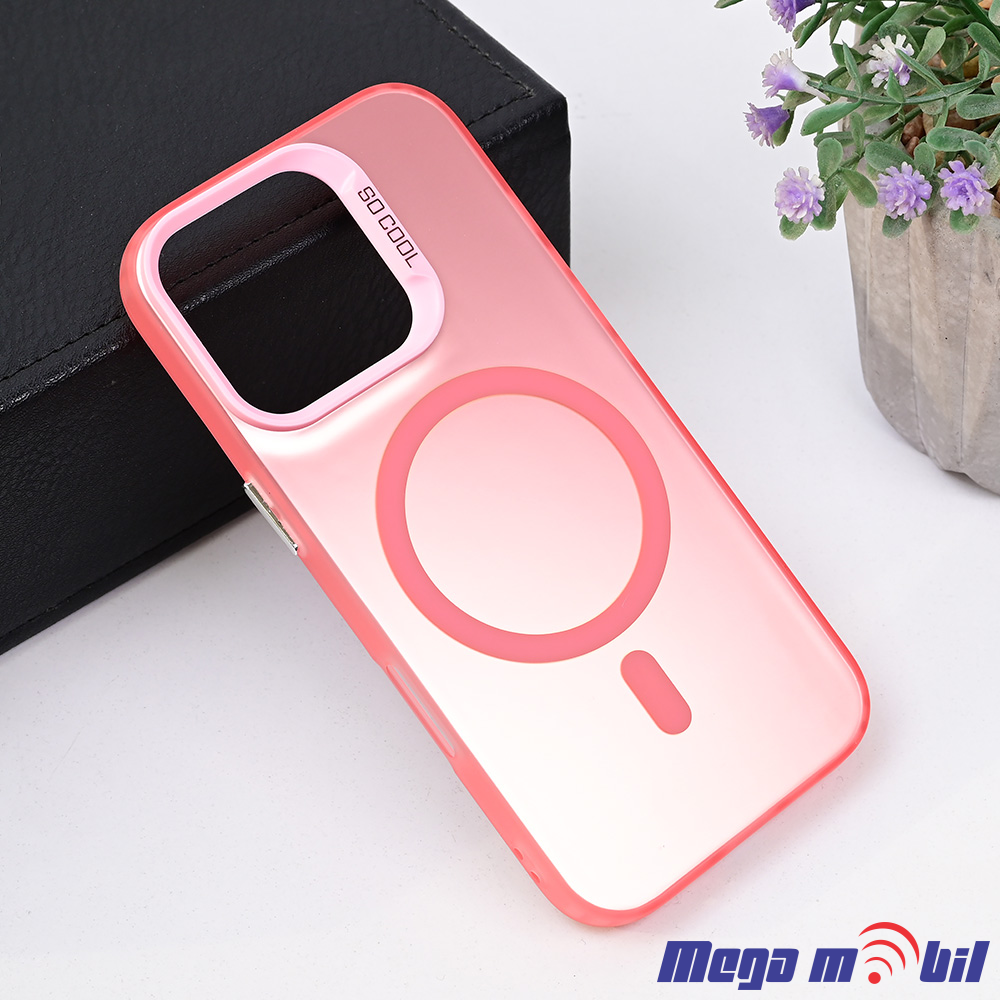 Futrola iPhone 16 Pro Magsafe Clear rose