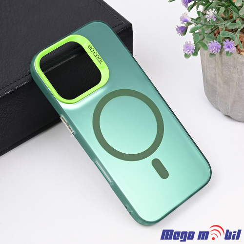 Futrola iPhone 16 Pro Magsafe Clear green