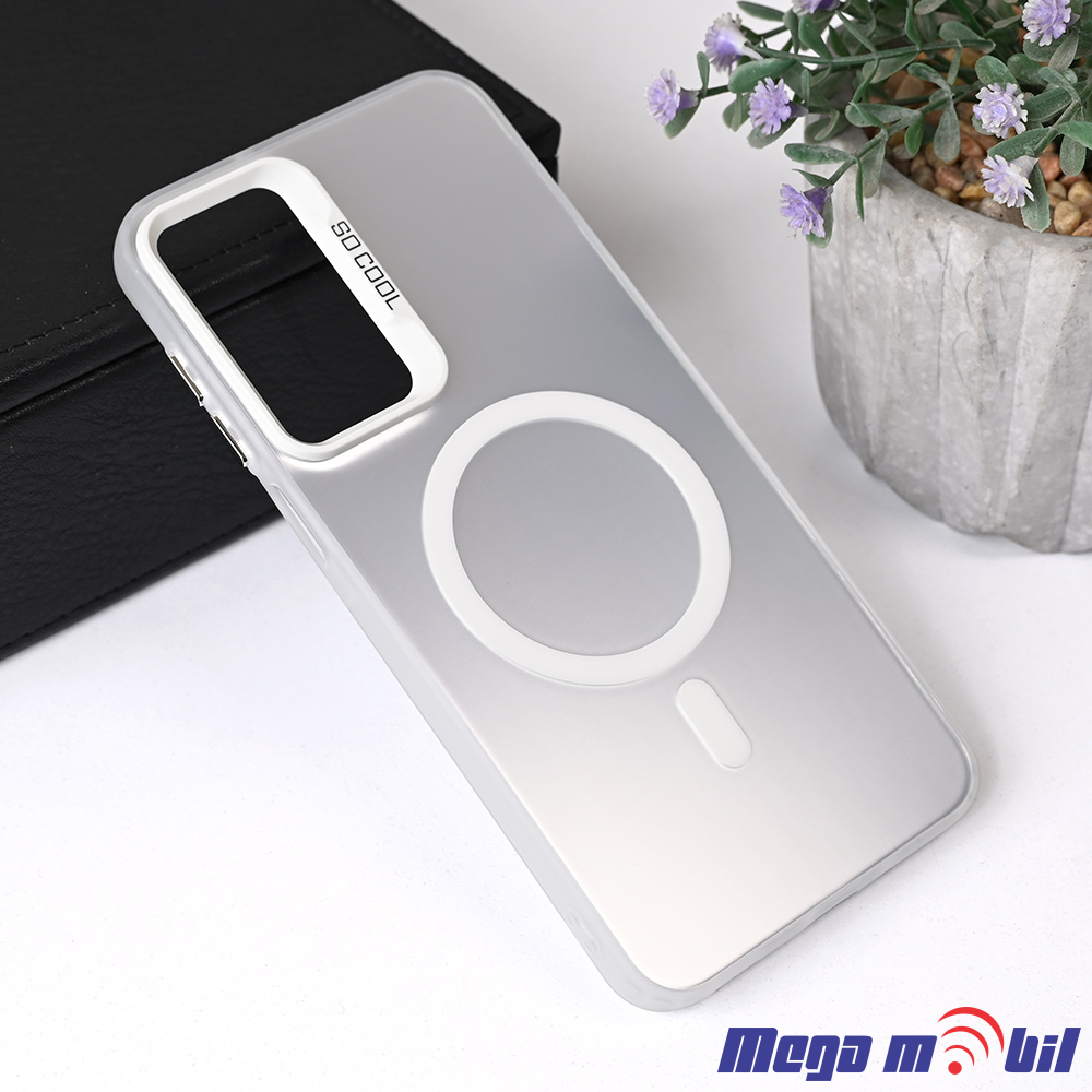 Futrola Samsung A26/ A266B Magsafe Clear silver