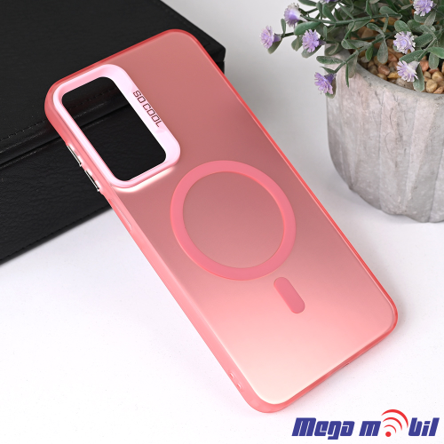 Futrola Samsung A36/ A366B Magsafe Clear rose