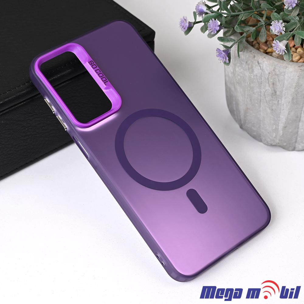 Futrola Samsung S24 Magsafe Clear purple
