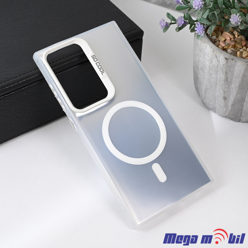 Futrola Samsung S25 Plus Magsafe Clear silver