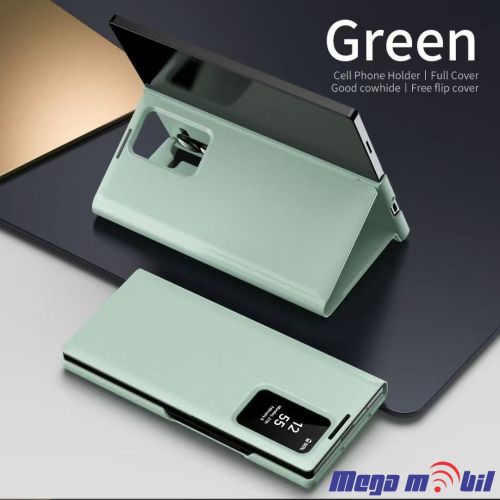 Futrola Samsung S25 Smart View Wallet light green