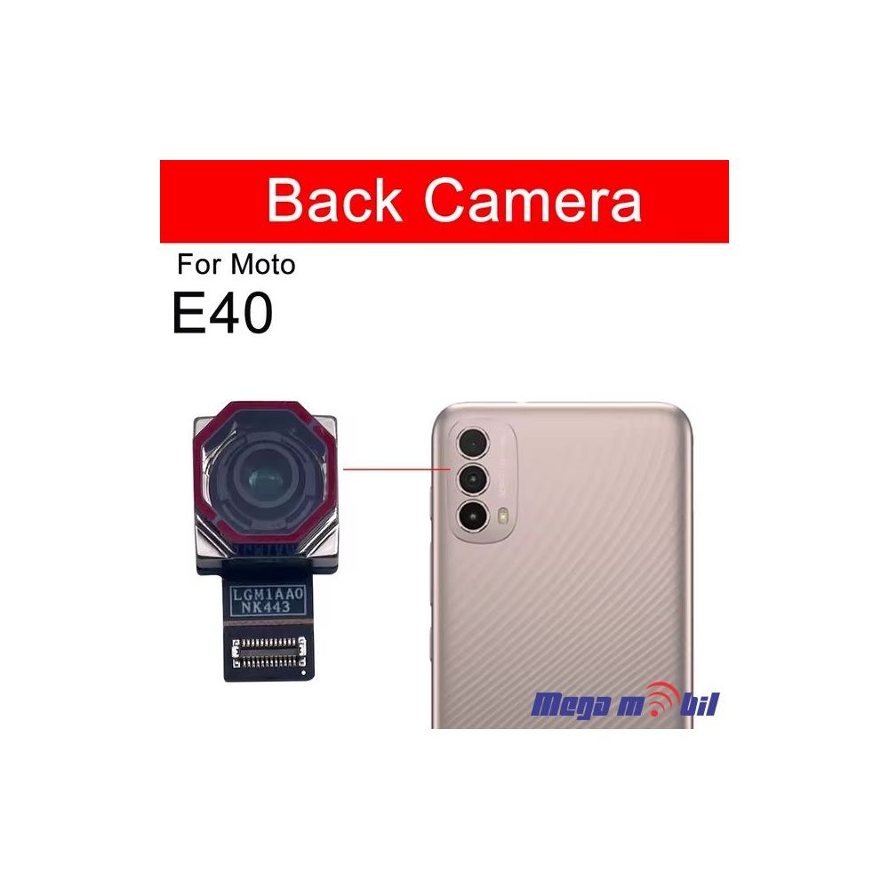 Kamera Motorola Moto E40 zadna