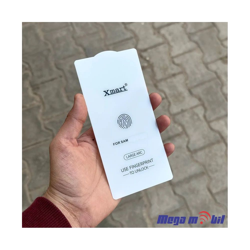Tempered glass za Samsung S25 Ultra X Mart CLEAR fingerprint support
