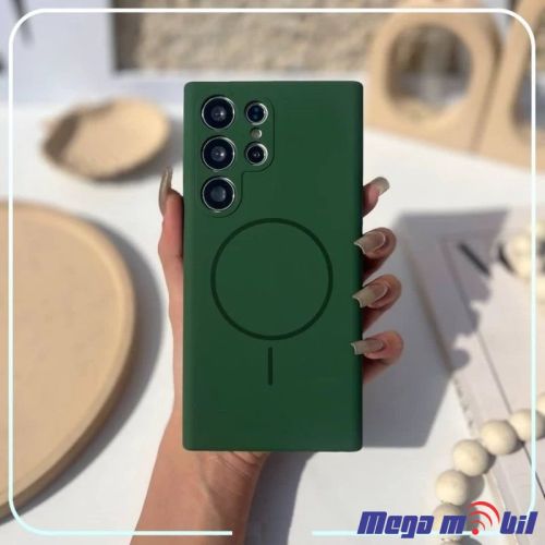 Futrola Samsung S25 Liquid Silicon green