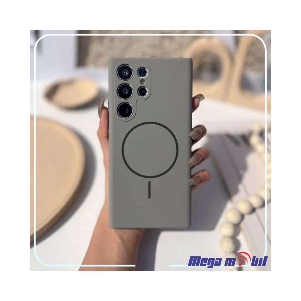 Futrola Samsung S25 Plus Liquid Silicon grey