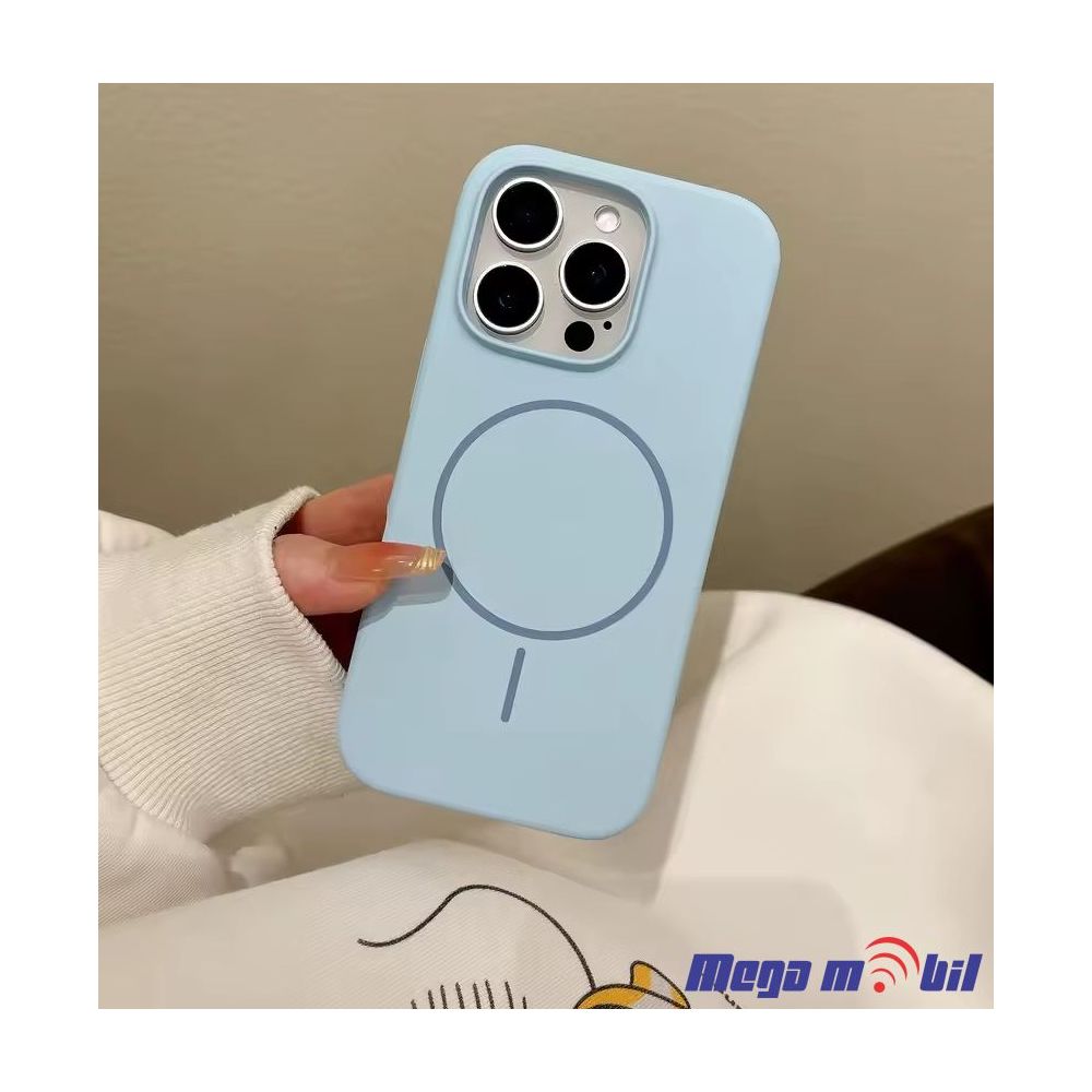 Futrola iPhone 15 Pro Liquid Silicon blue