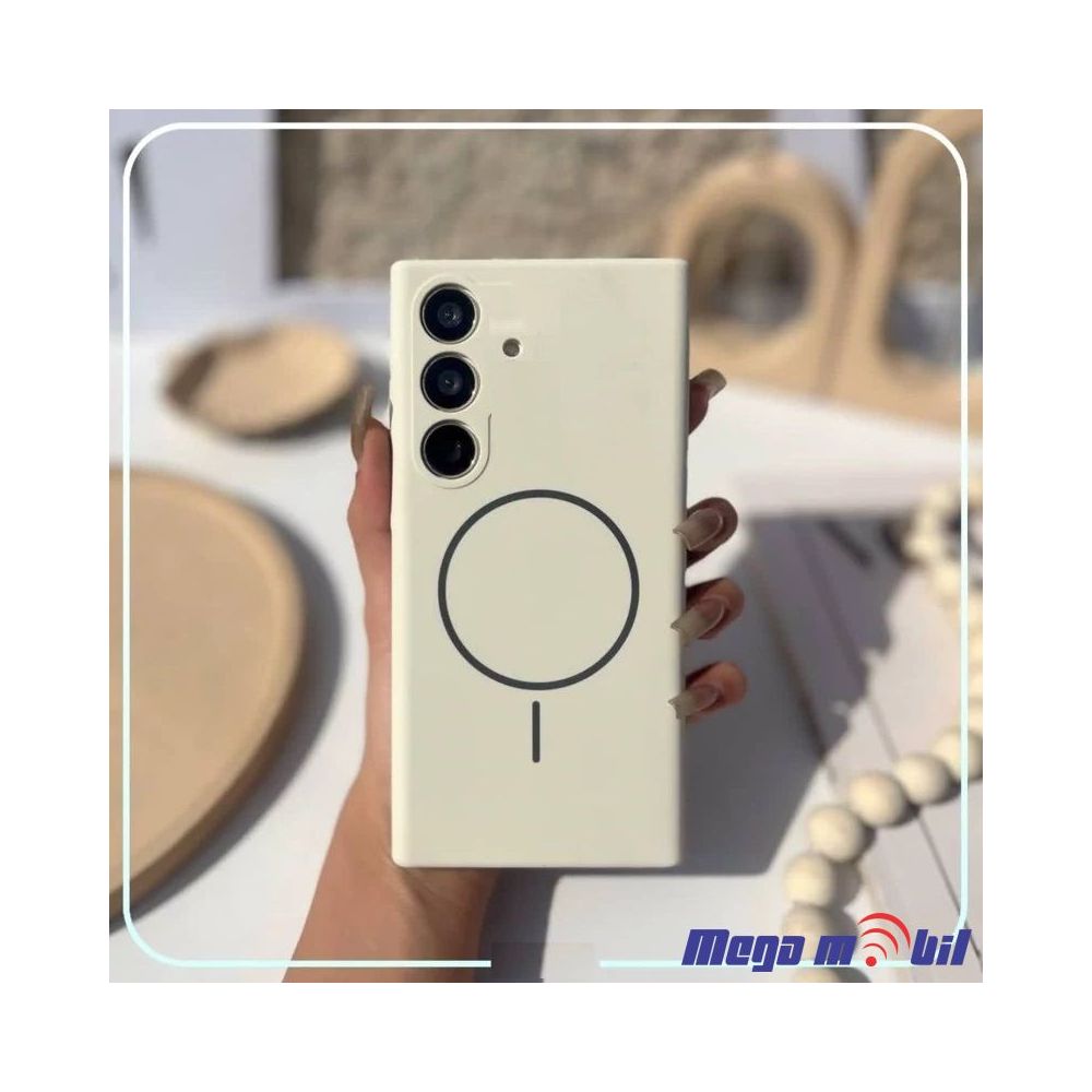 Futrola Samsung S25 Plus Liquid Silicon white