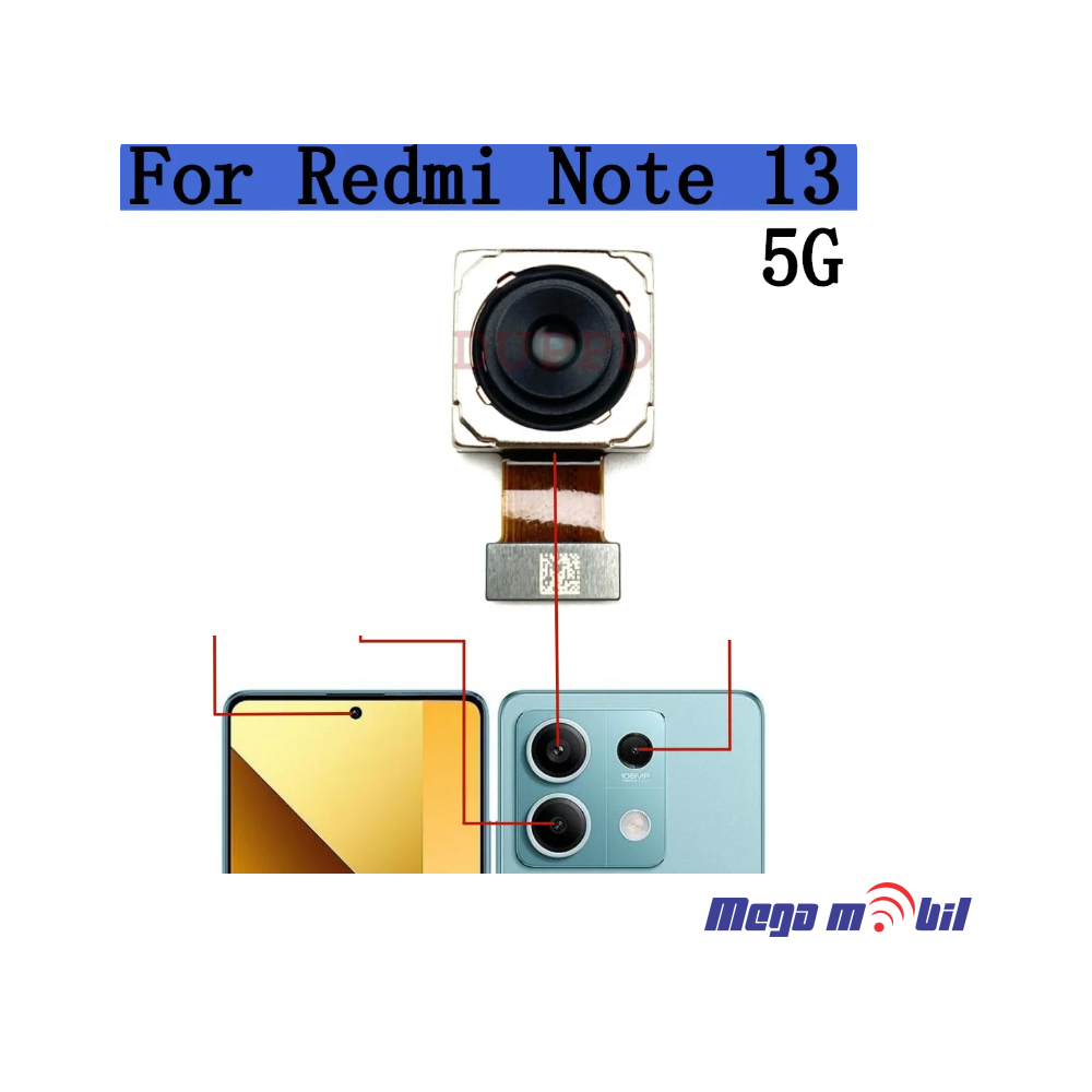 Kamera Xiaomi Redmi Note 13 Pro 5G zadna komplet 3 kameri