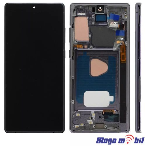 Ekran Samsung N980F Note 20 SO RAMKA Black SOFT OLED