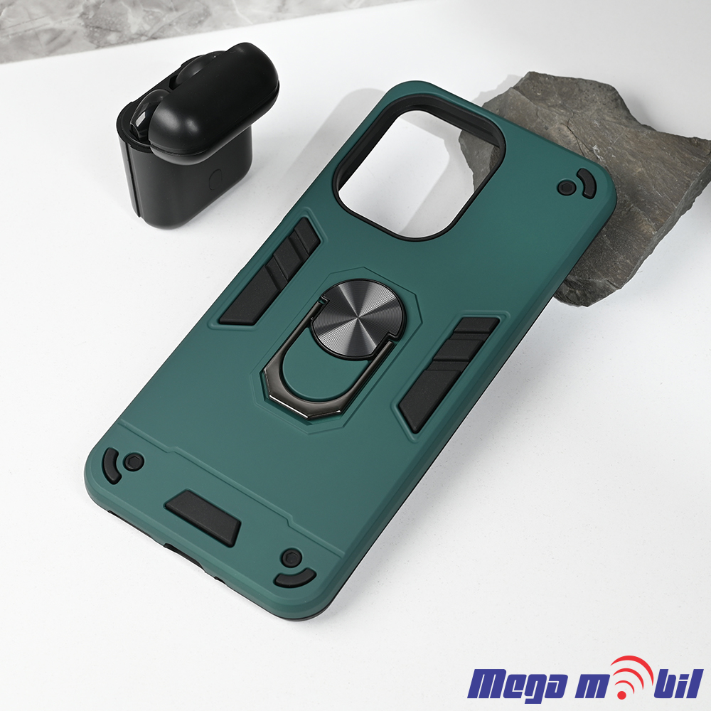 Futrola Huawei Honor 400 Lite Hard Ring dark green.