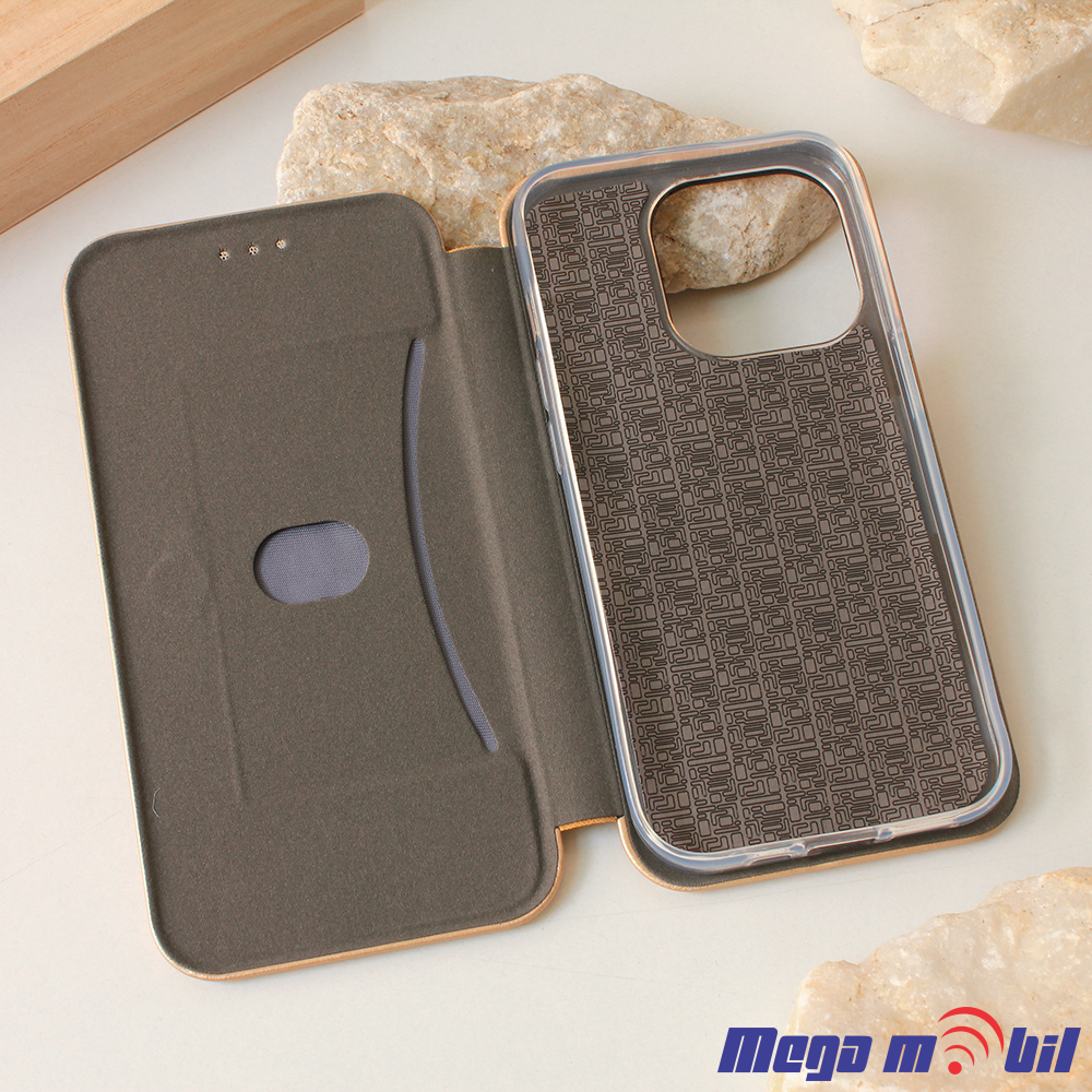 Futrola Huawei Honor 400 Lite Teracell Flip Cover gold.