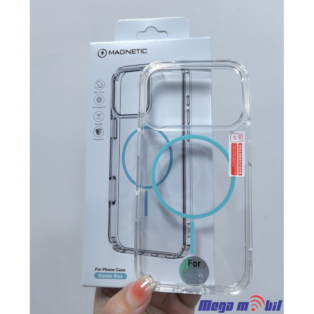 Futrola iPhone 13 Pro Max Magsafe Ring blue