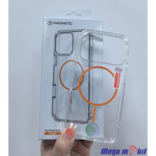 Futrola iPhone 16e Magsafe Ring orange