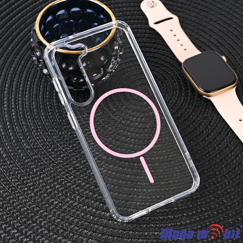 Futrola Samsung A36/ A366B Magsafe Ring rose