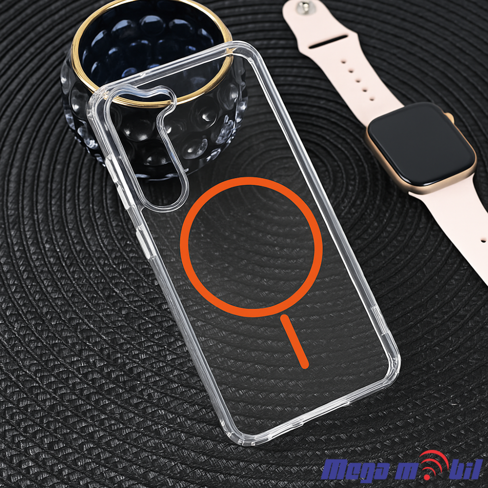 Futrola Samsung A36/ A366B Magsafe Ring orange