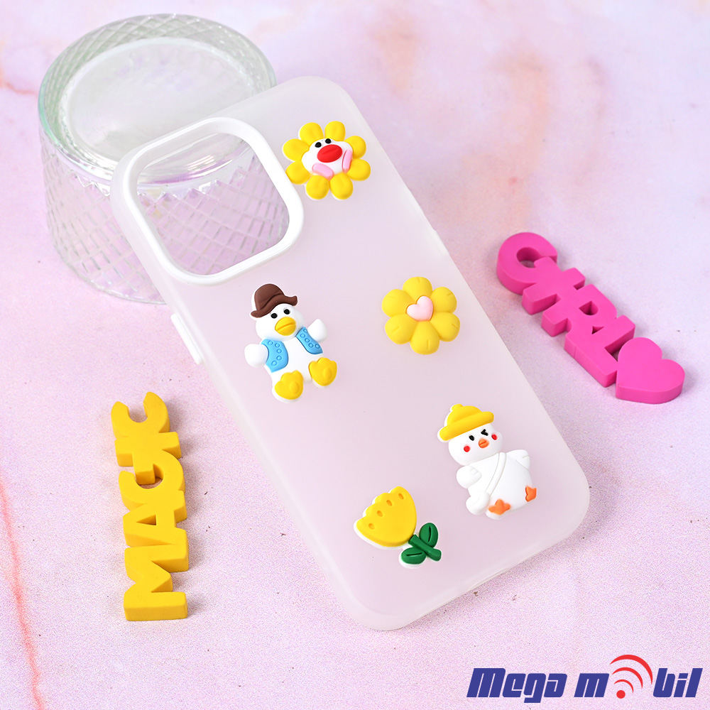 Futrola iPhone 11 Cute white