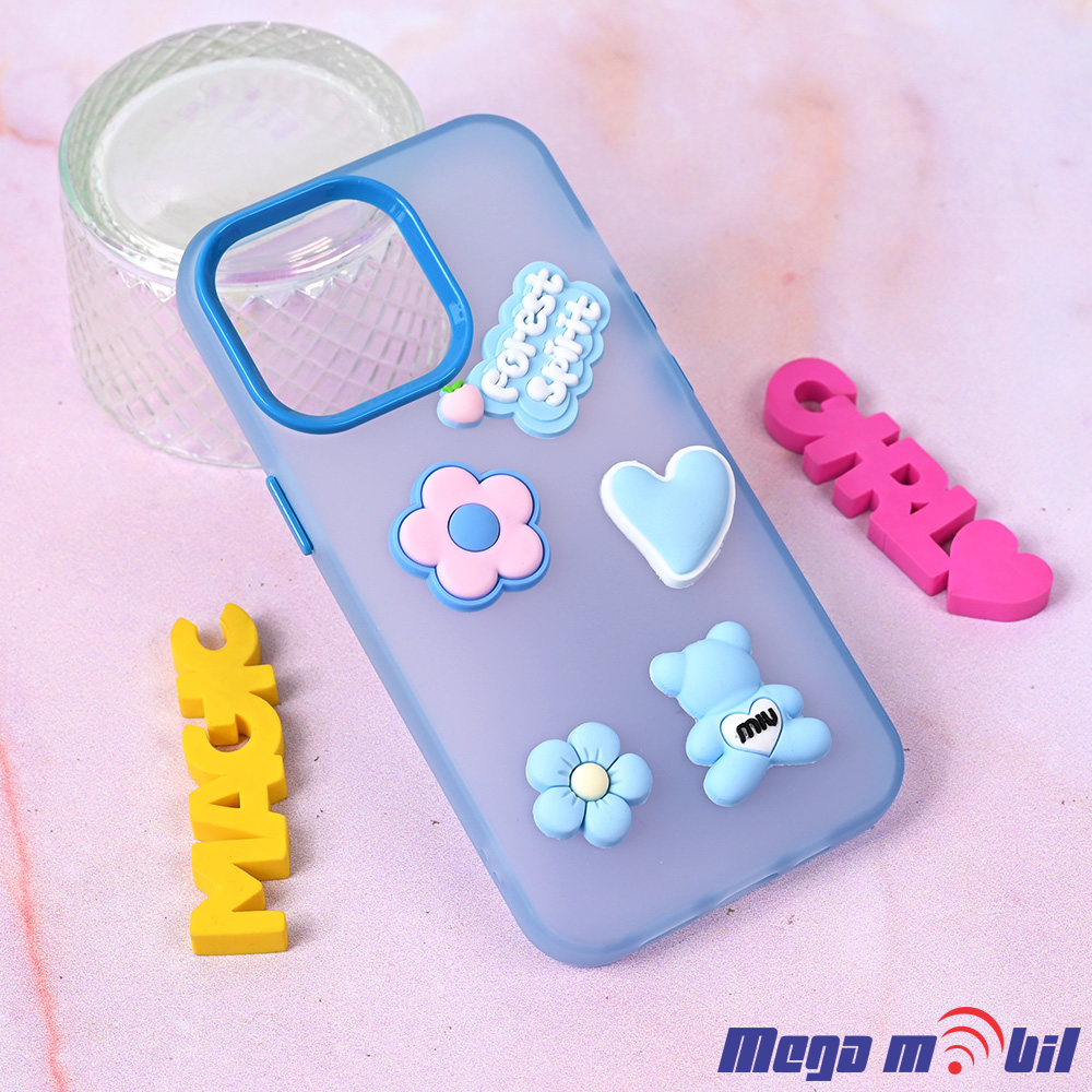 Futrola iPhone 12 Cute blue