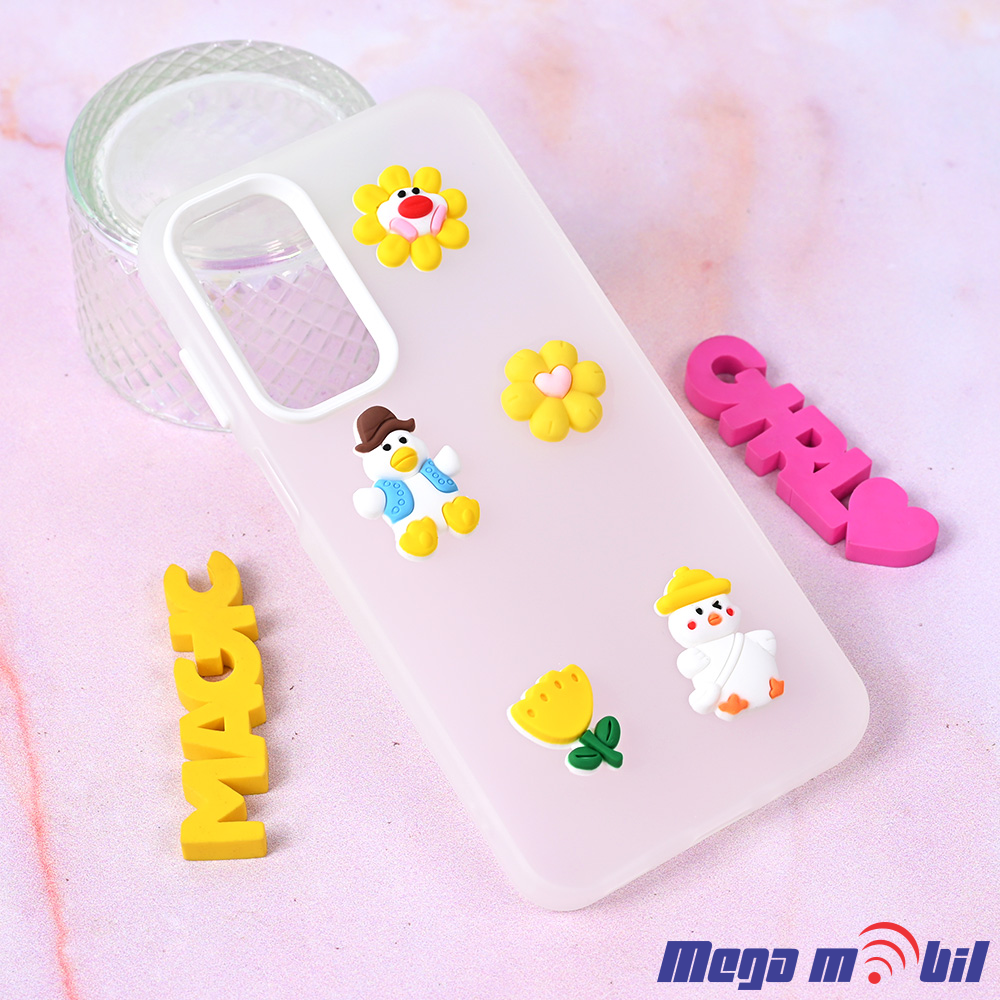 Futrola Samsung A35/ A356B Cute white