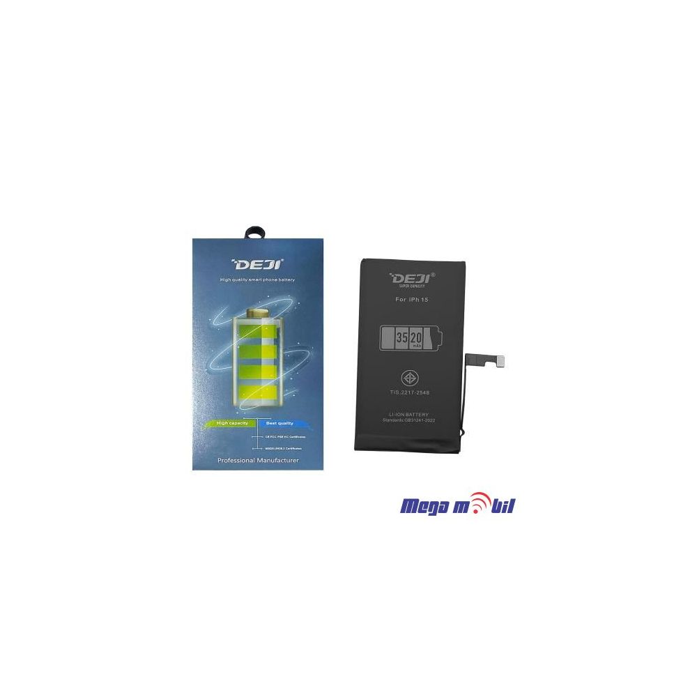 Baterija iPhone 15 Deji Decode (3520mAh) 
