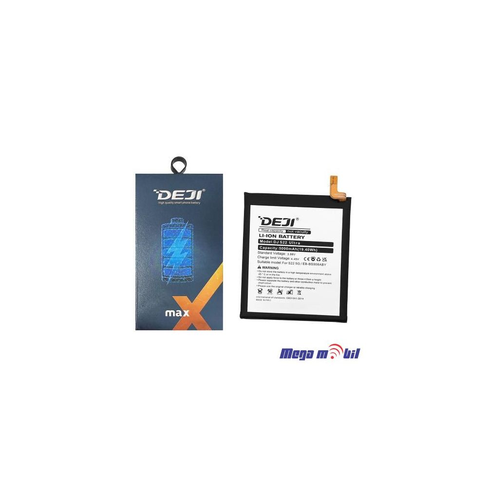 Baterija Samsung S908/S22 Ultra EB-BS908ABY Deji (4850mAh) 