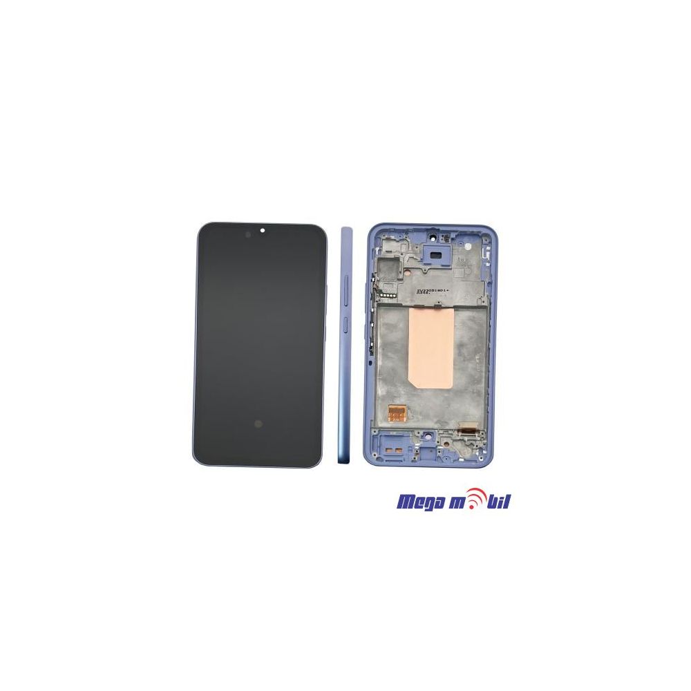 Ekran Samsung A346B/ A34 5G SO RAMKA violet full org SH