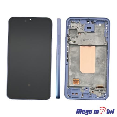 Ekran Samsung A346B/ A34 5G SO RAMKA violet full org SH