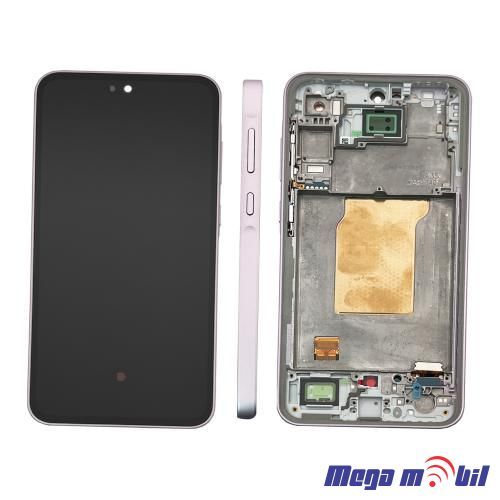 Ekran Samsung A356B/ A35 5G SO RAMKA lilac full org SH