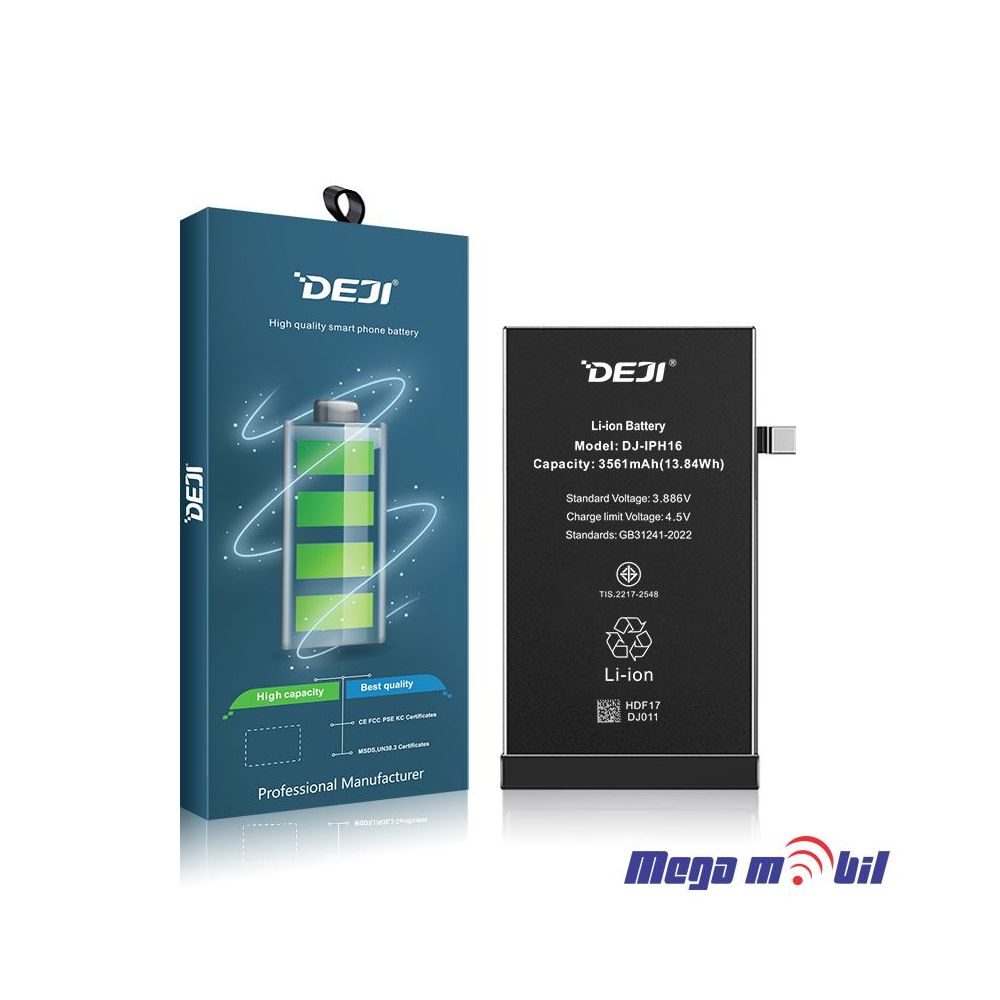 Baterija iPhone 16 Deji (3561mAh)