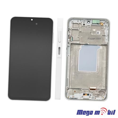 Ekran Samsung A266B/ A26 5G SO RAMKA white full org 