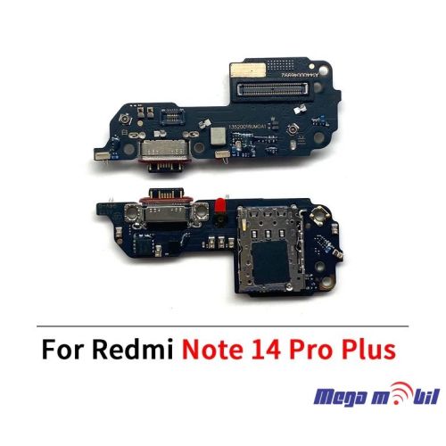 Konektor za polnenje Xiaomi Redmi Note 14 Pro Plus 5G so plocka