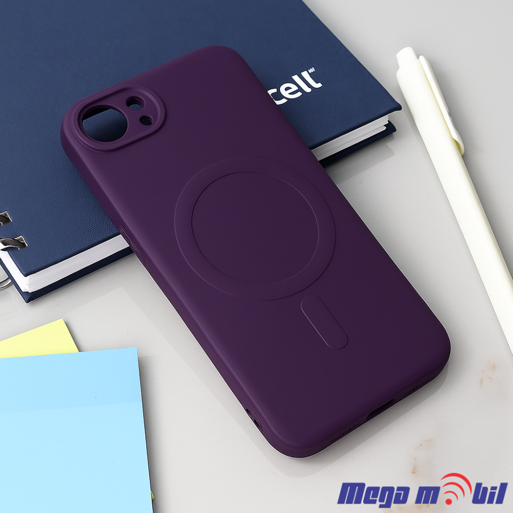 Futrola iPhone 16e Pudding Magsafe dark purple