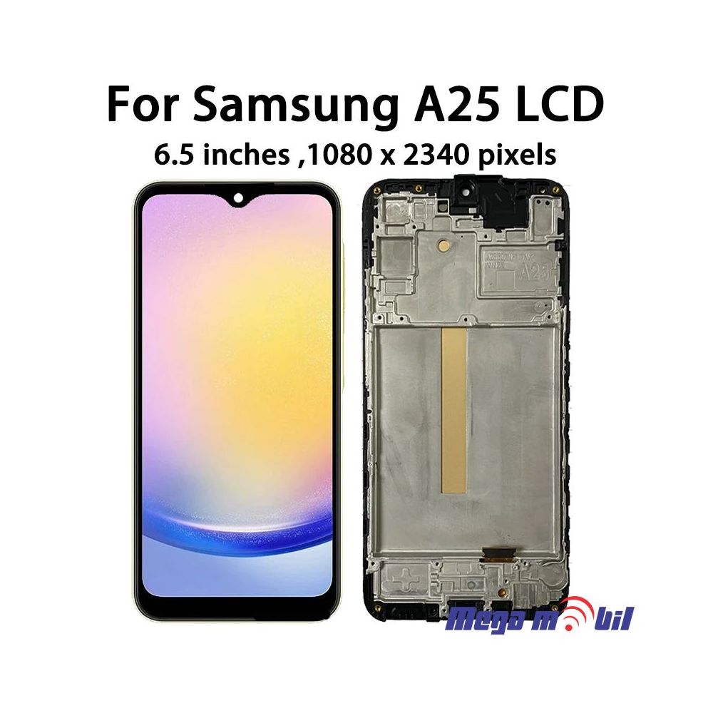Ekran Samsung A256B/ A25 SO RAMKA full org SH