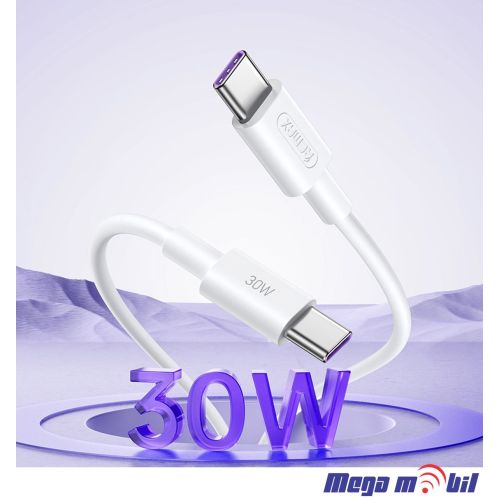 Data Kabel Type C PD REMAX Marlik RC-C021 30W 1m Fast white