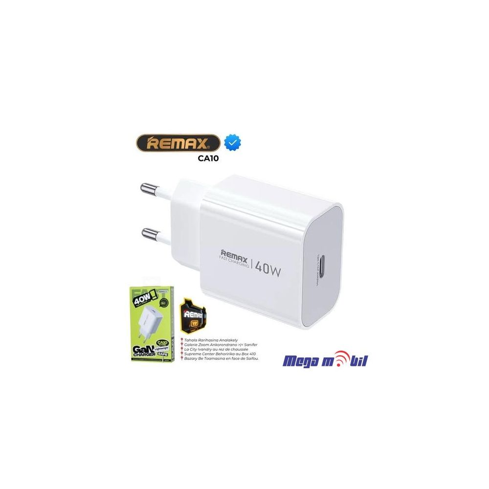 Polnac 220V REMAX Huiying 40W PD GaN CA10