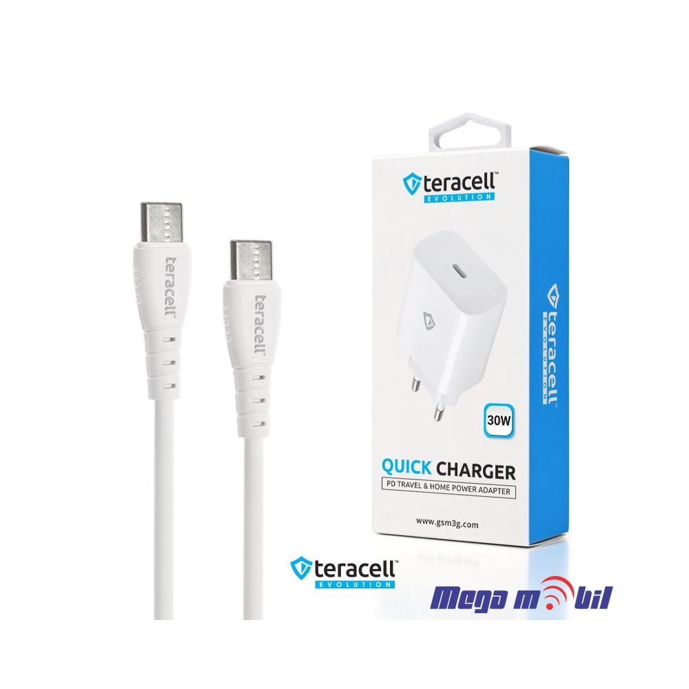 Polnac 220V Type C Teracell Evolution TC-18 PD 30W white 