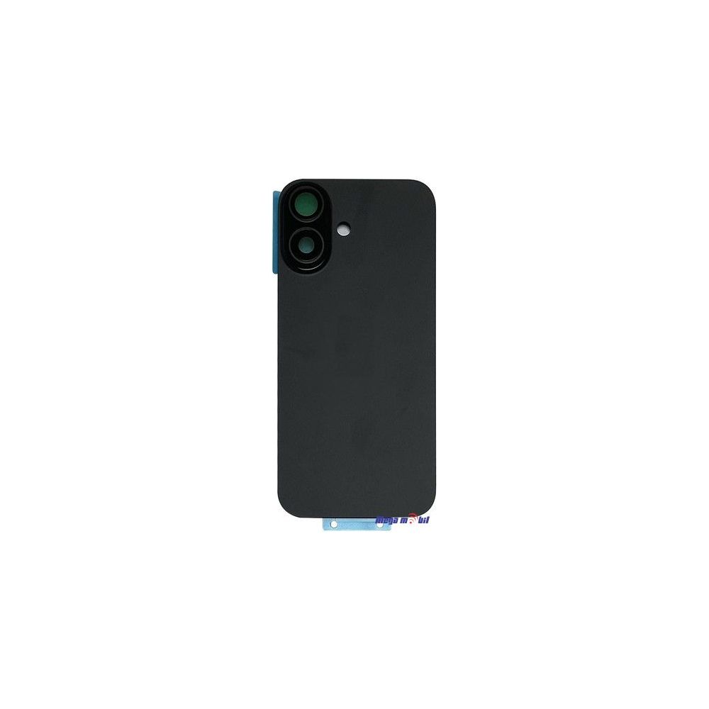 Zadno staklo iPhone 16 Black so magneti za wireless i stakla za kamera 